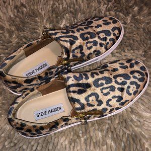 Steve Madden Cheetah Print Sneakers Size 8